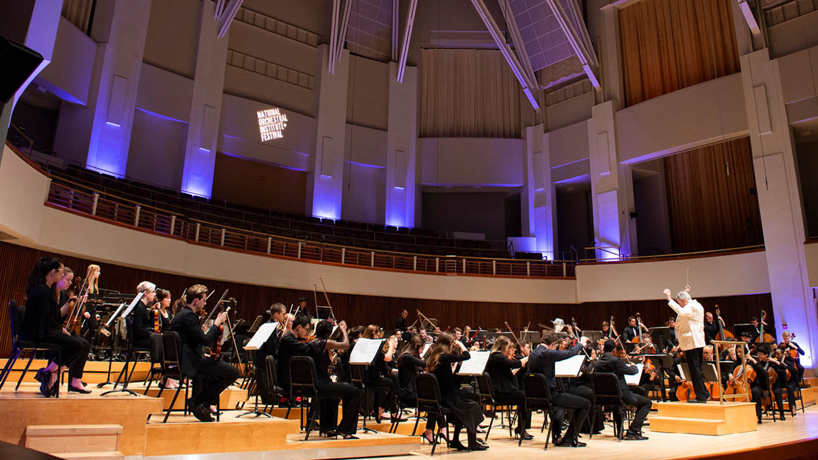  National Orchestral Institute + Festival orchestra in concert.