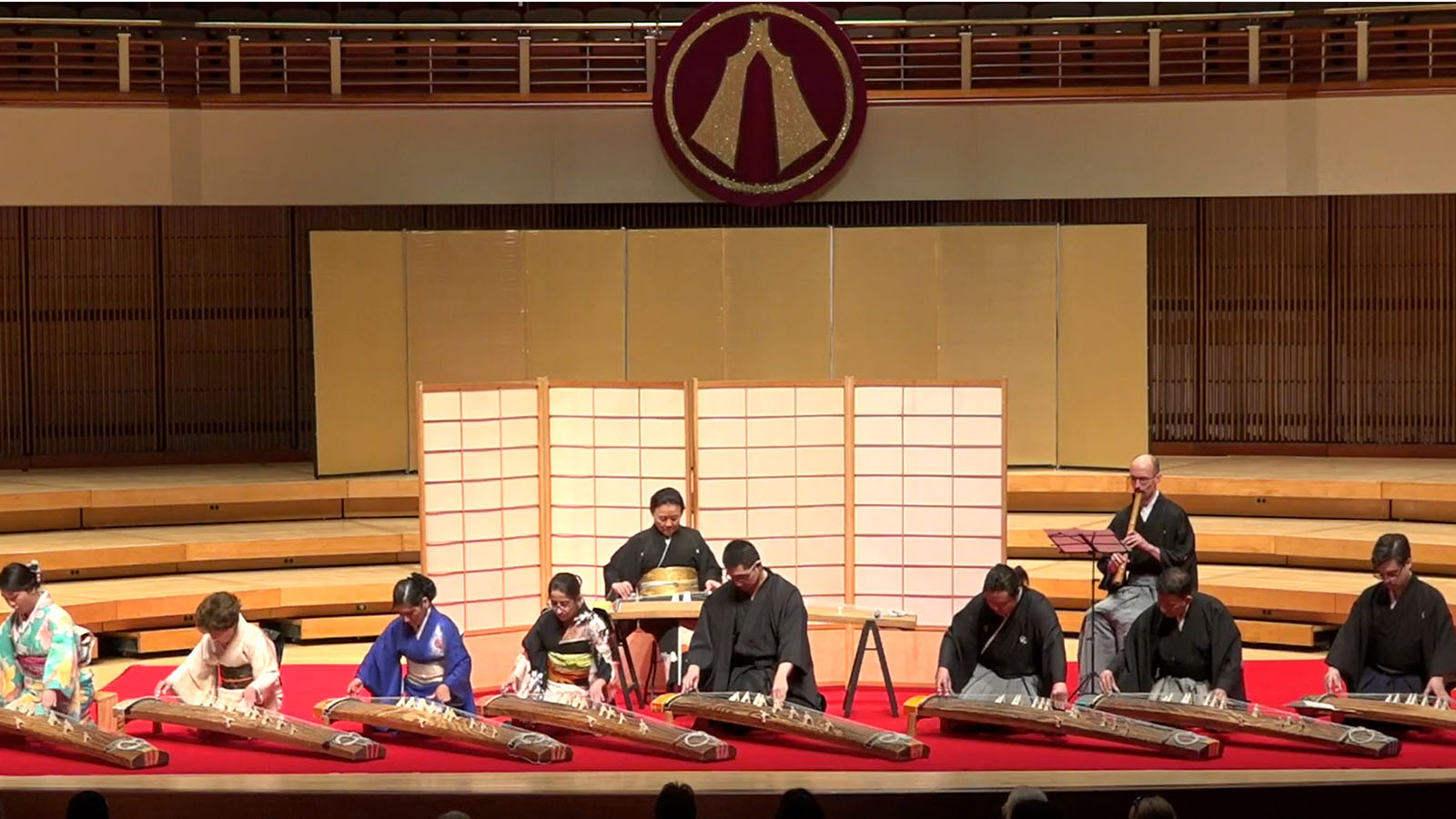 The UMD Japanese Koto ensemble in concert.